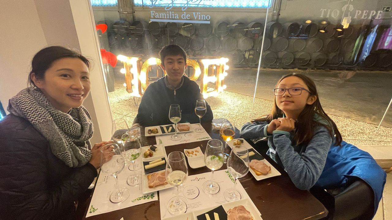 jerez tio pepe tasting and food