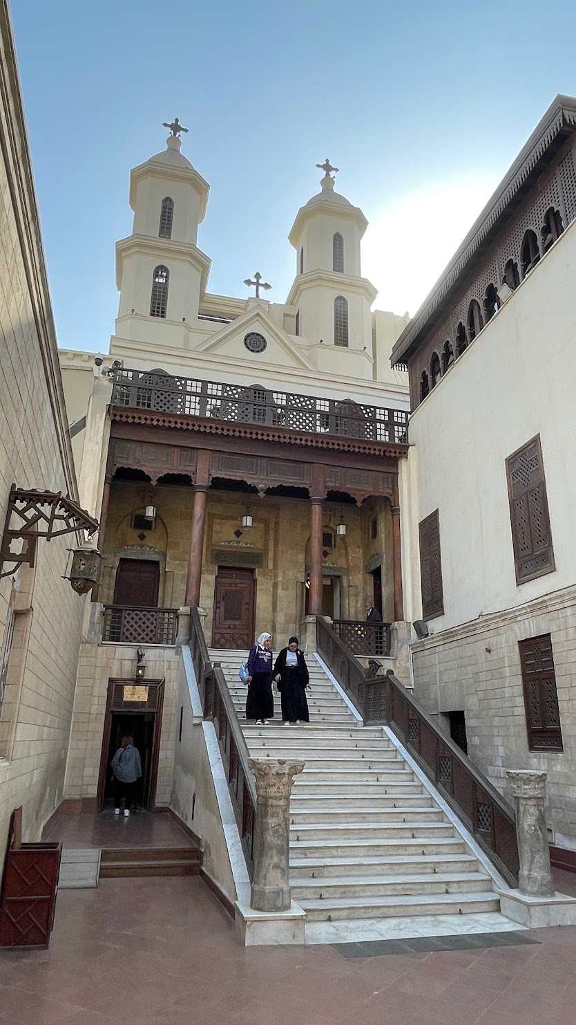 cairo church steps