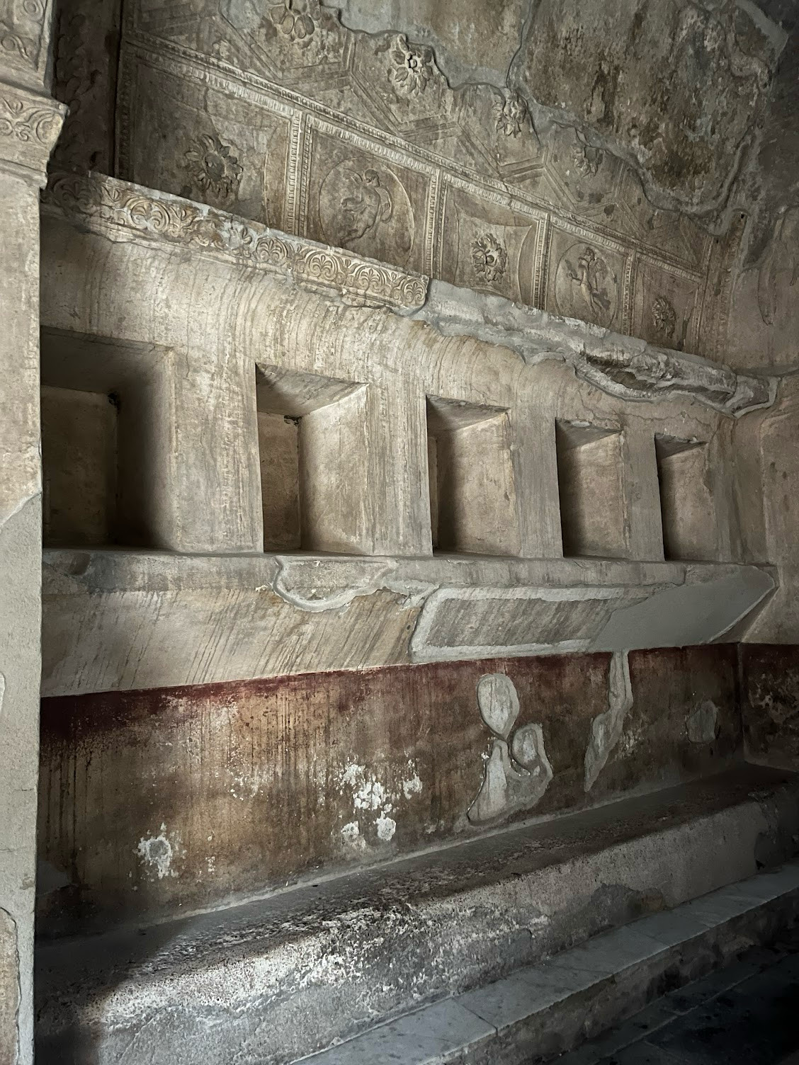 pompei bath house cabby