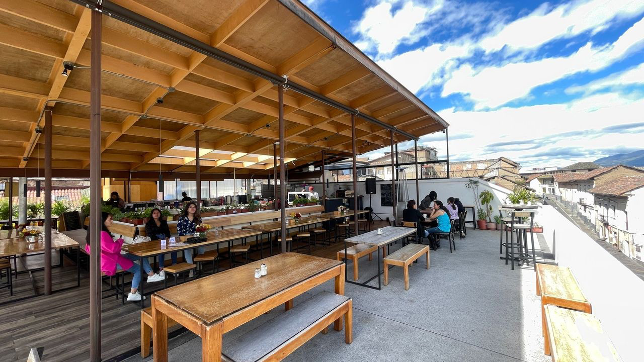 quito rooftop cafe