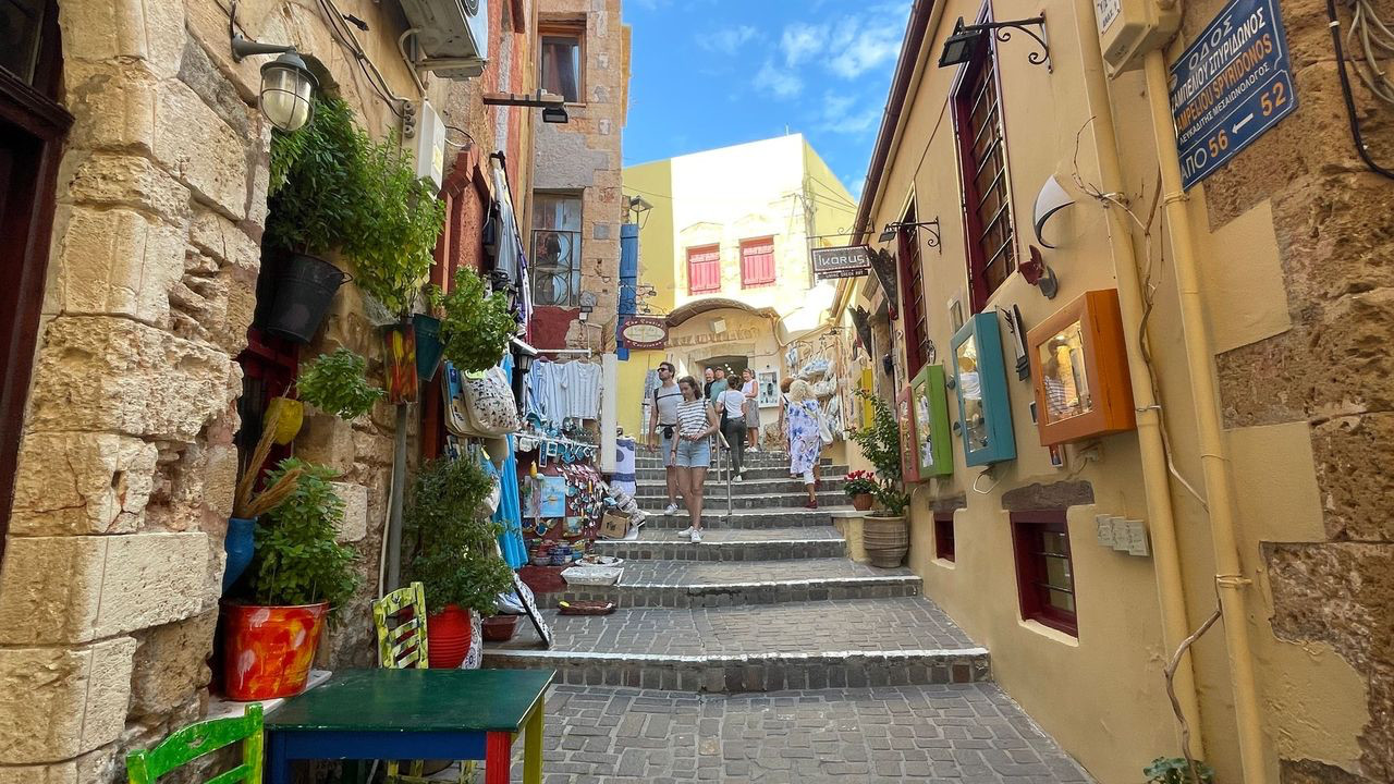 crete chania old town
