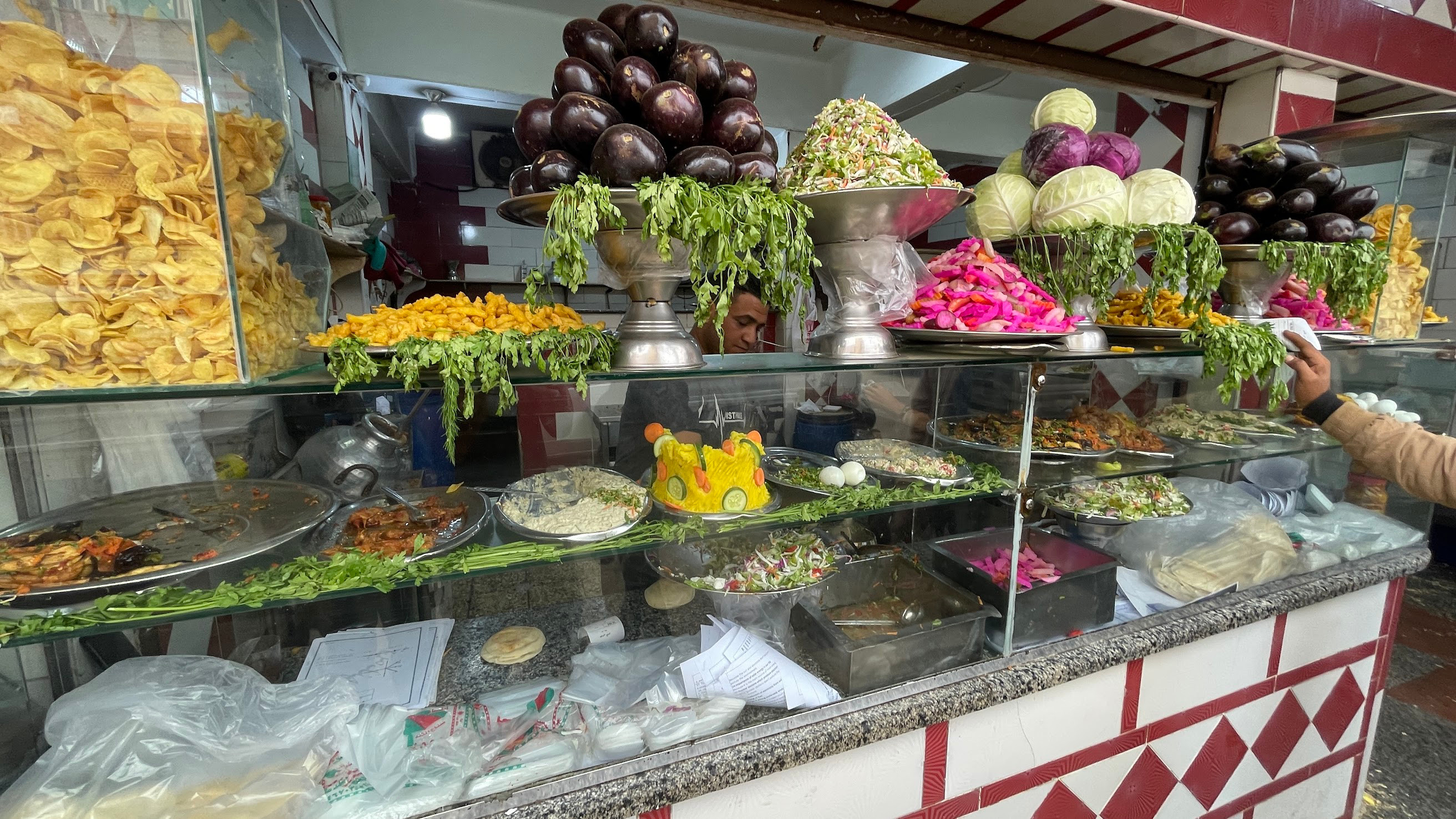 cairo falafel sandwich