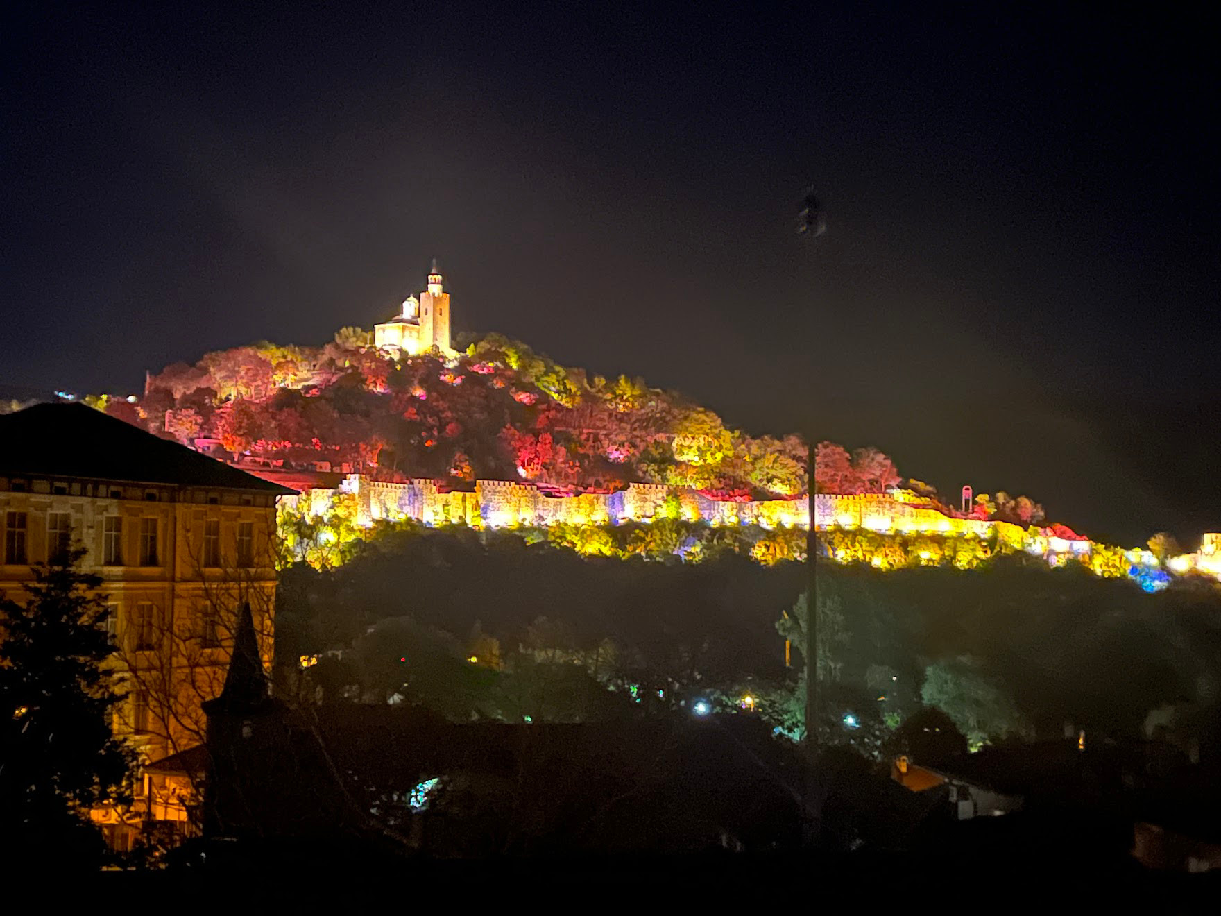 veliko castle light show