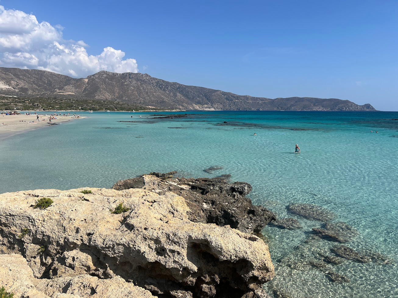 crete pink beach