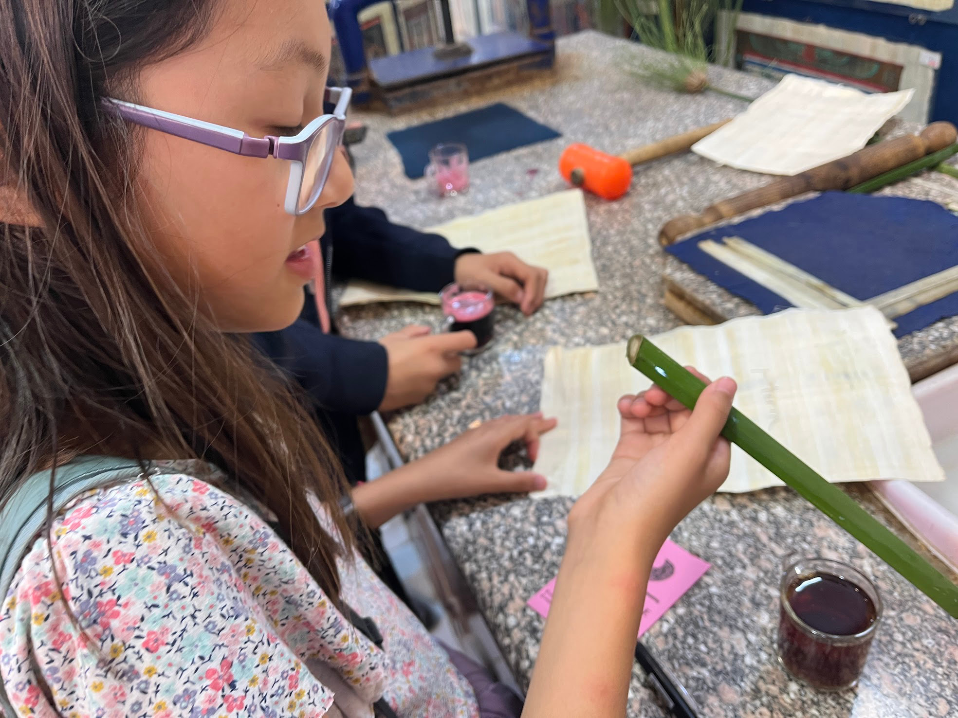 papyrus paper writing 