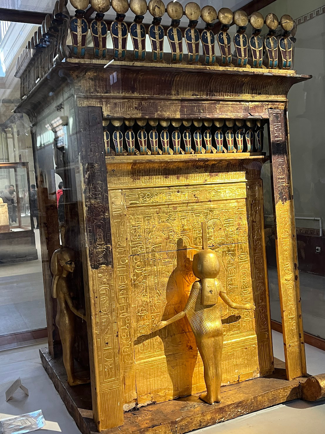 cairo egyptian museum king tut carriage