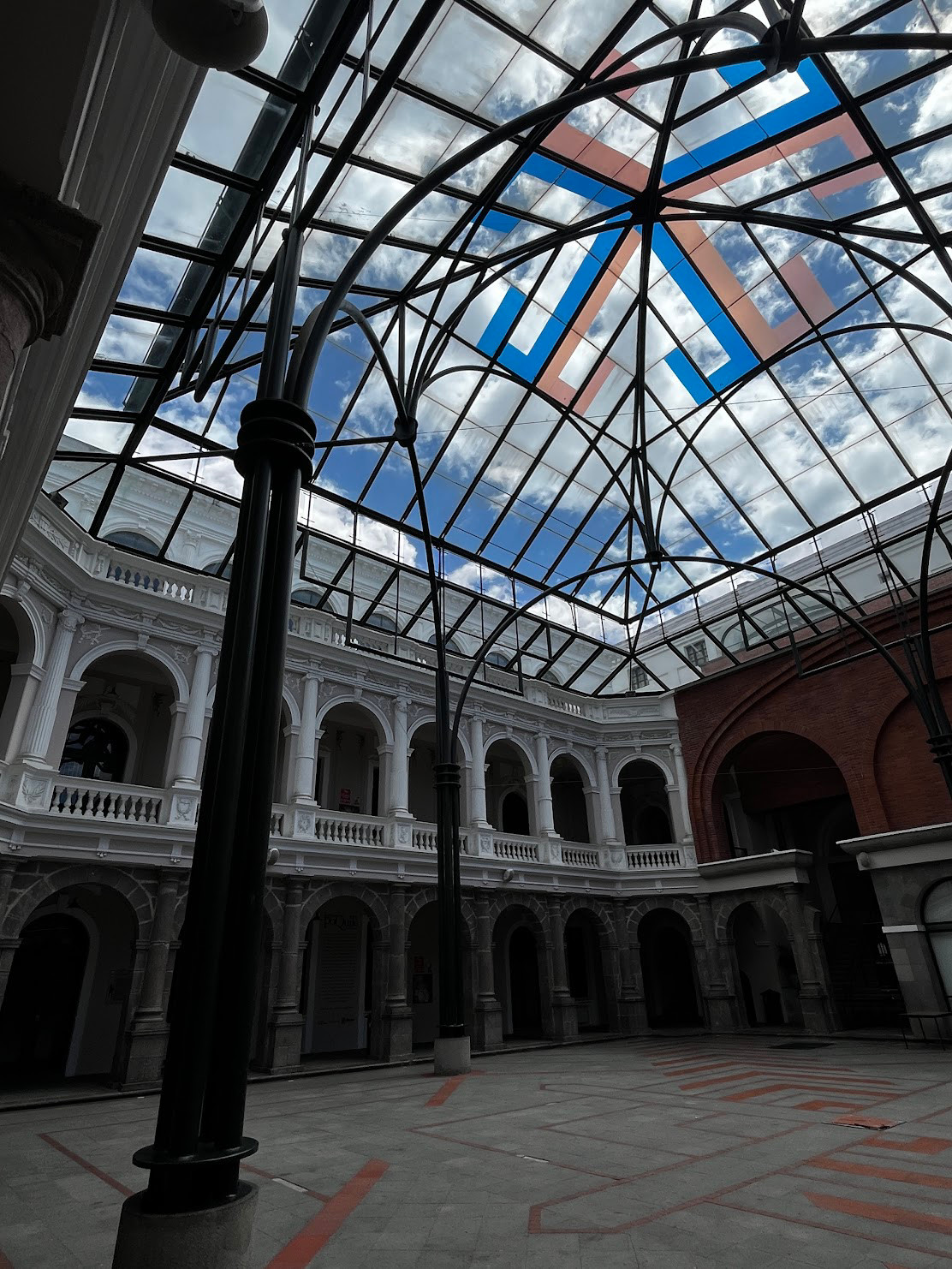 quito Carondelet Palace glass roof