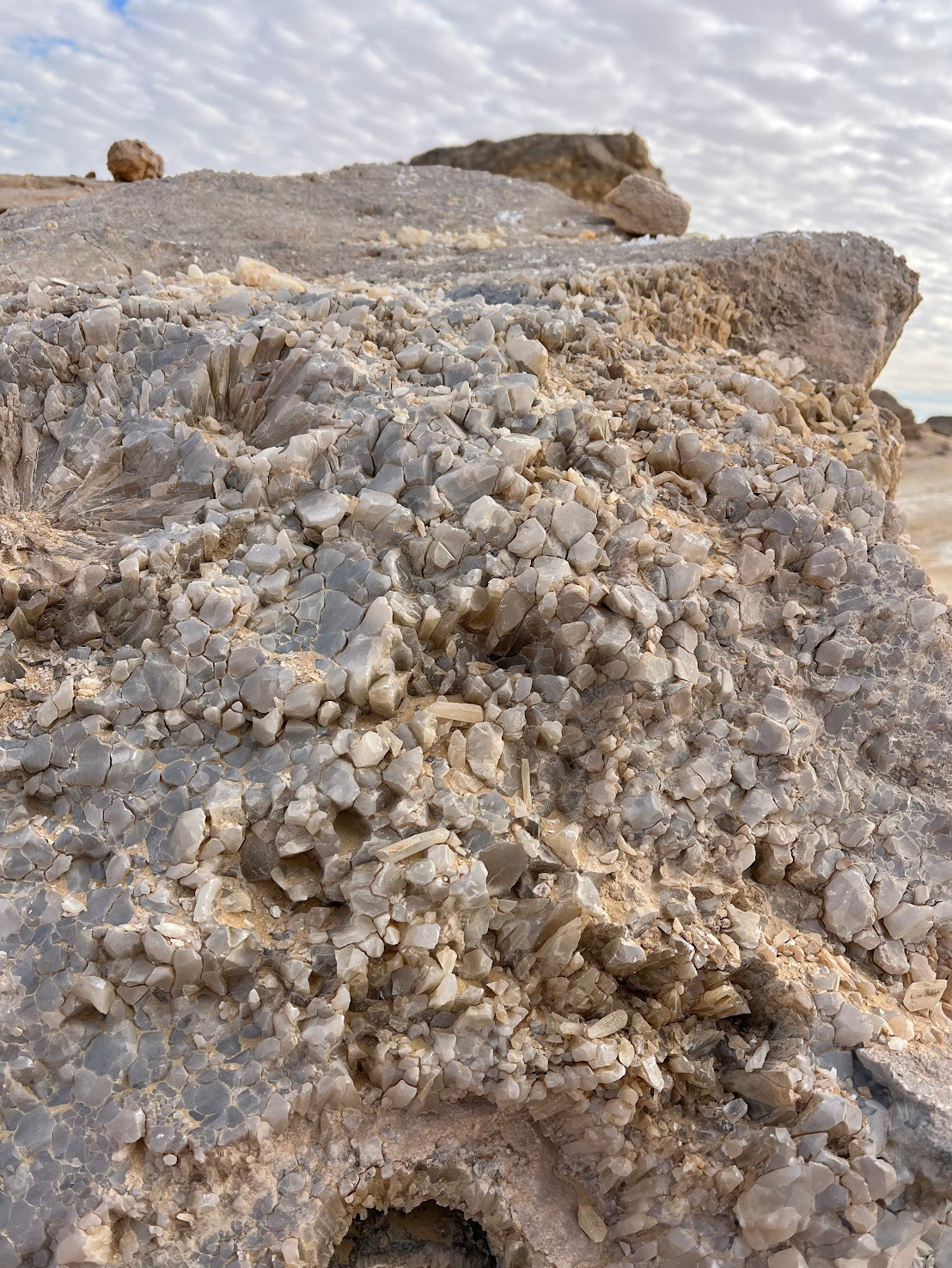 egypt crystal mountain rock