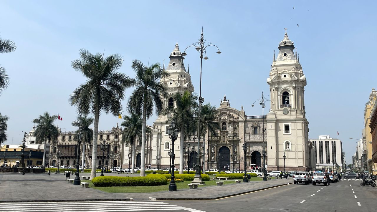 Lima Plaza mayor cathedral