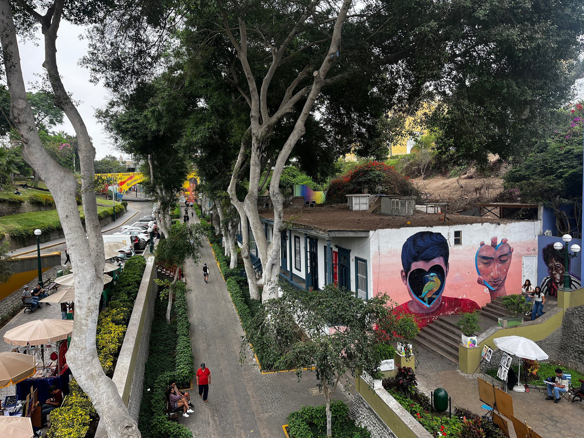 lima Barranco mural