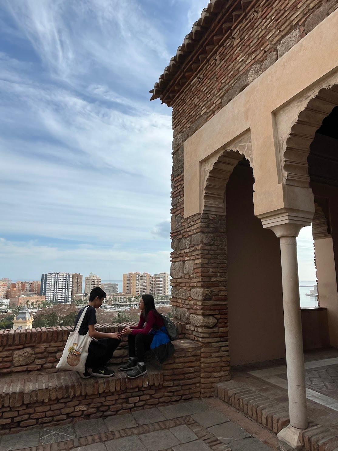 malaga castillo and kids