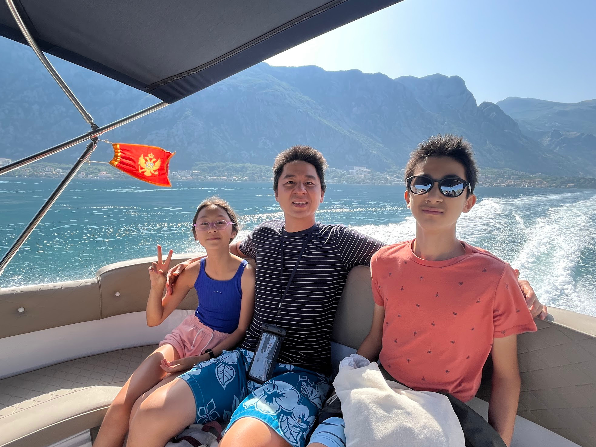 kotor bay boating