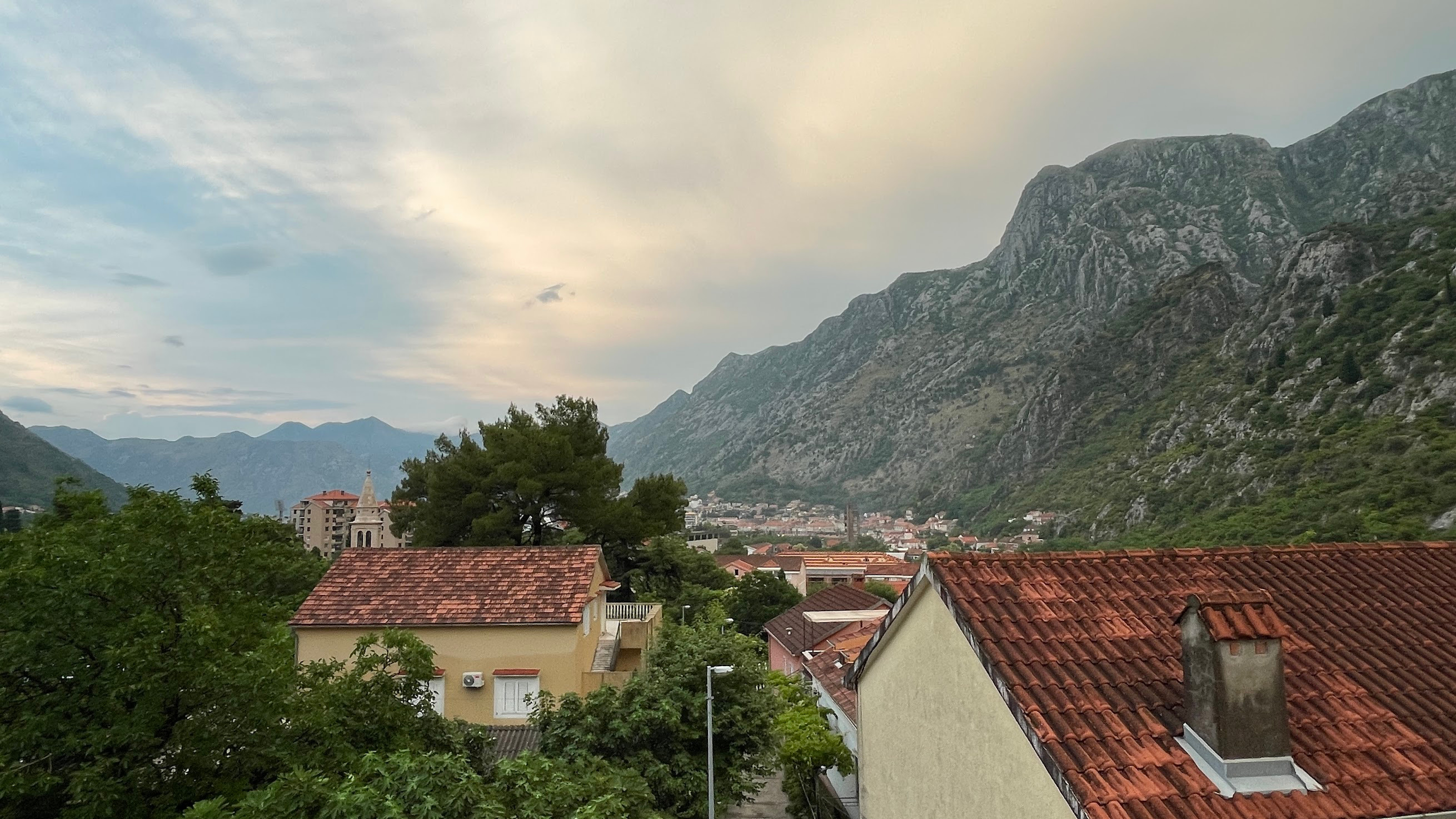 kotor airbnb window view