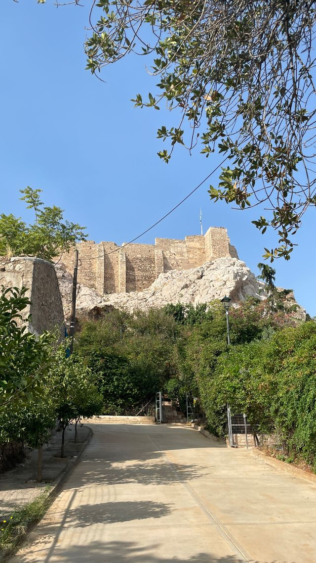 athens walking tour flag