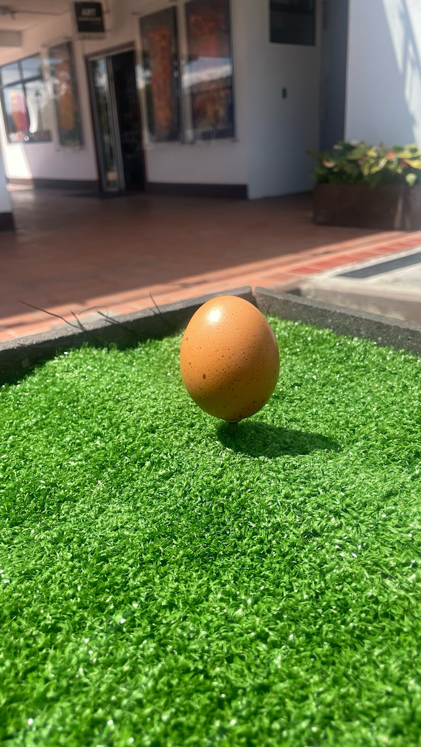 quito equator park egg