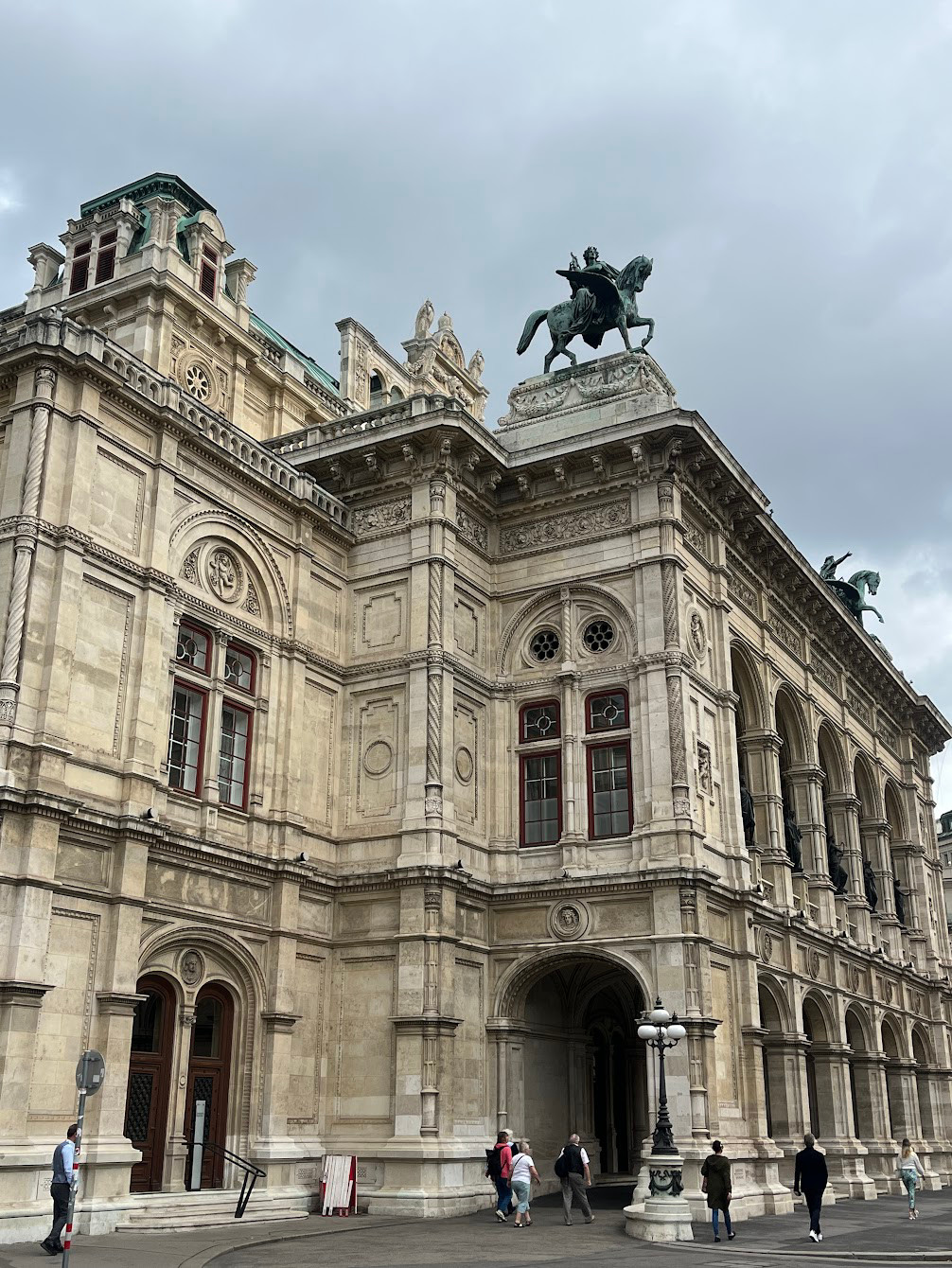 vienna opera house detail