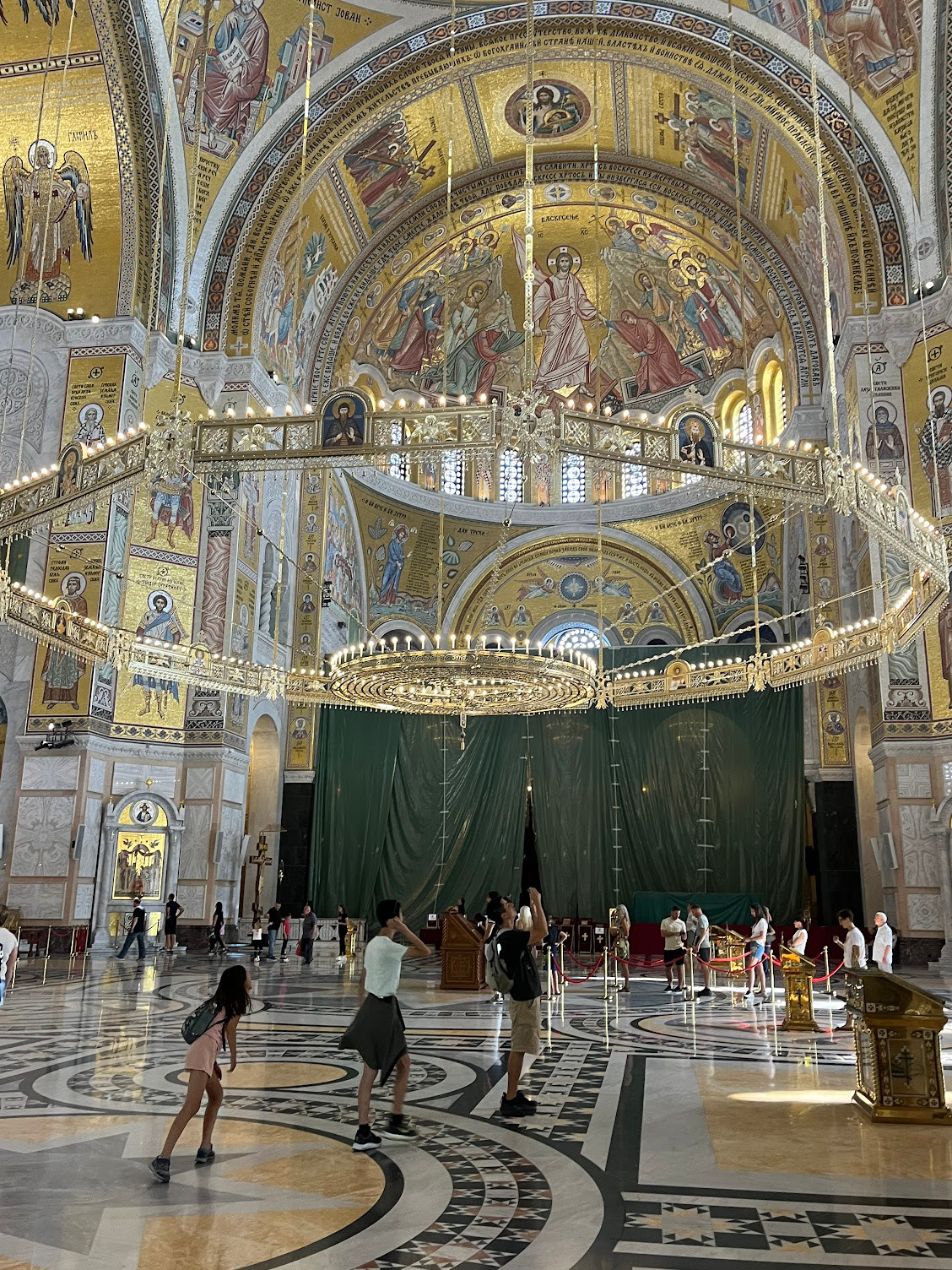 belgrade st sava inetrior