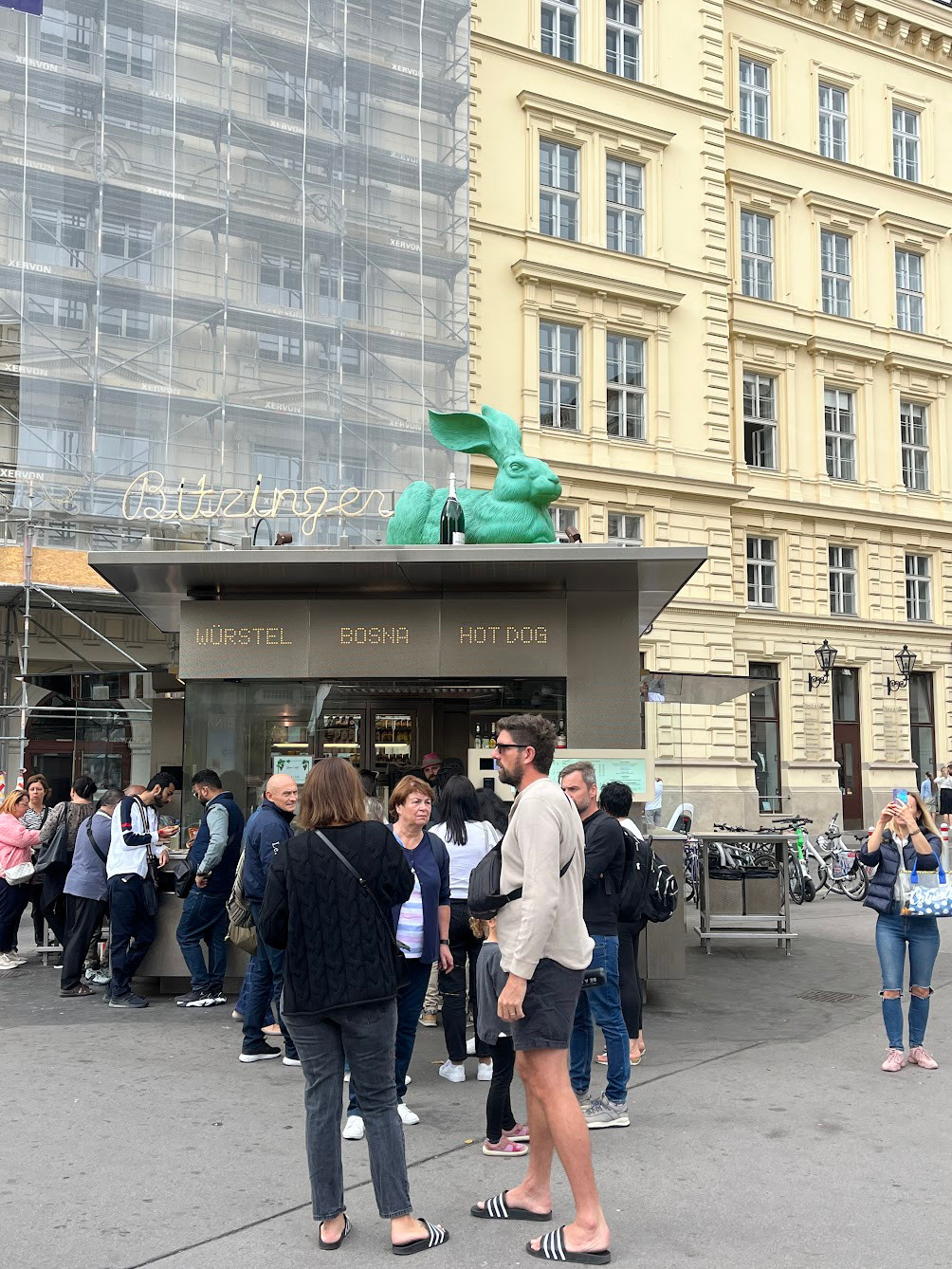 vienna rabbit hotdog