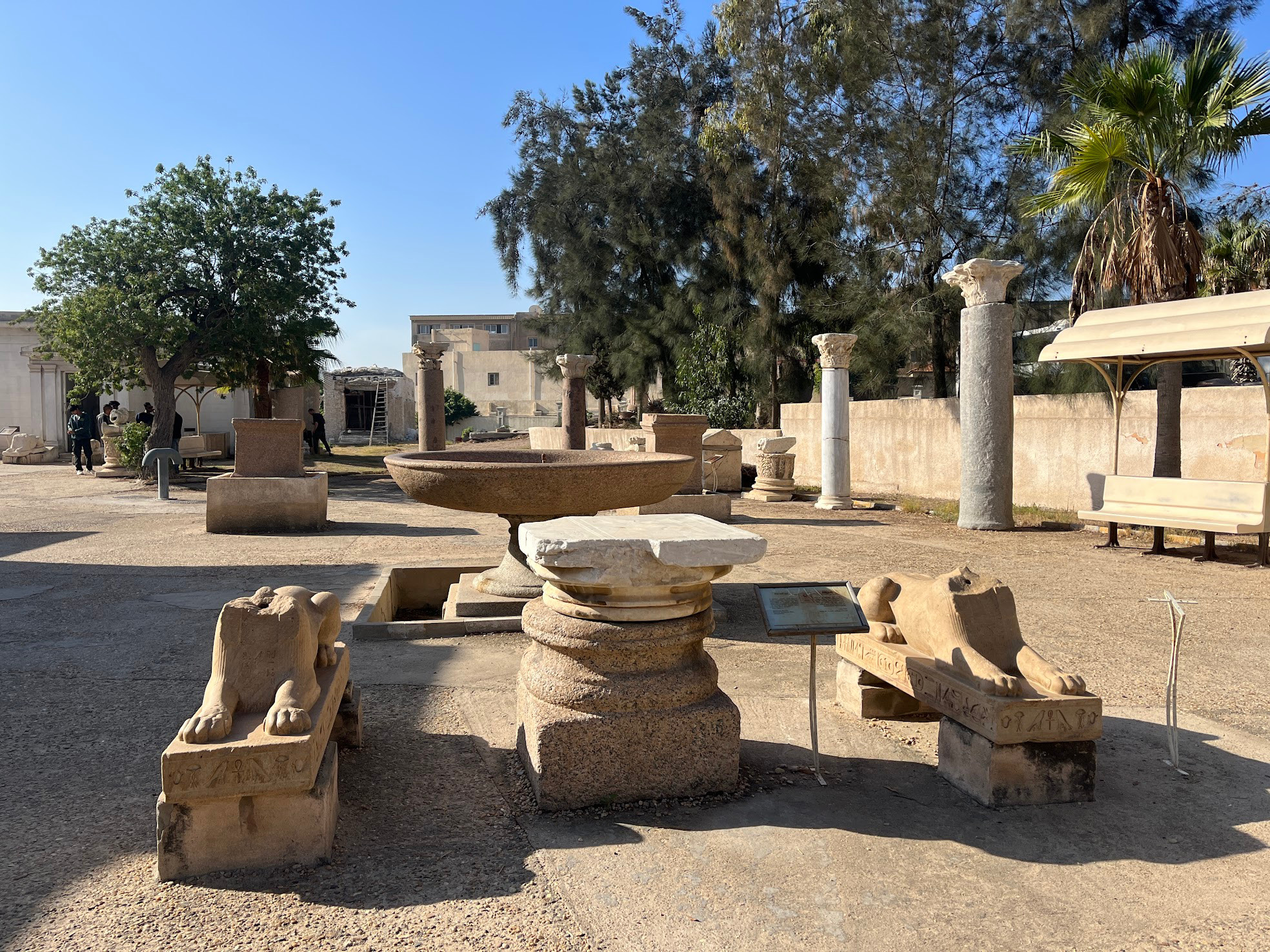 alexandria underground tomb sphinx