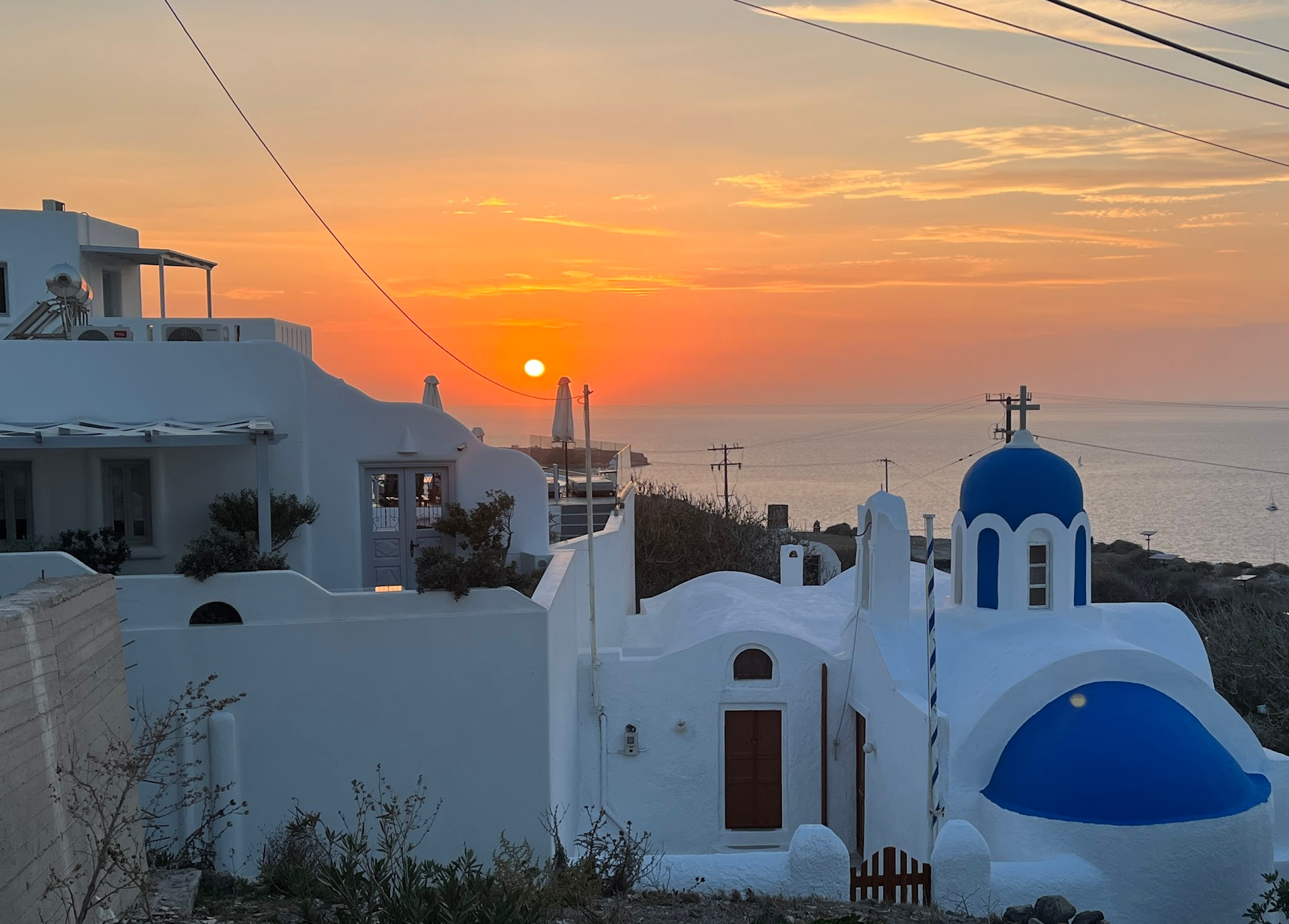 santtorini sunset