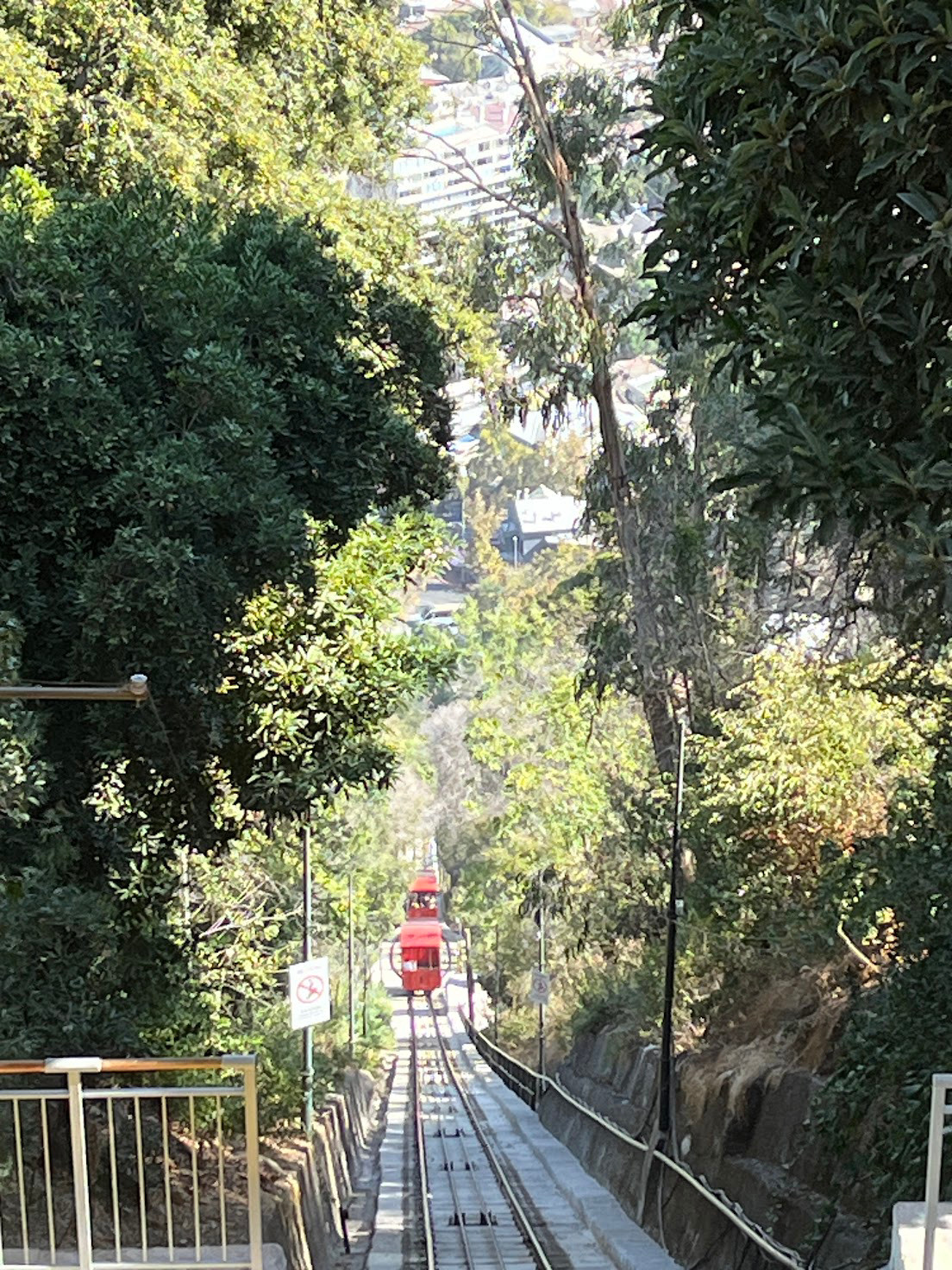 santiago red funicular