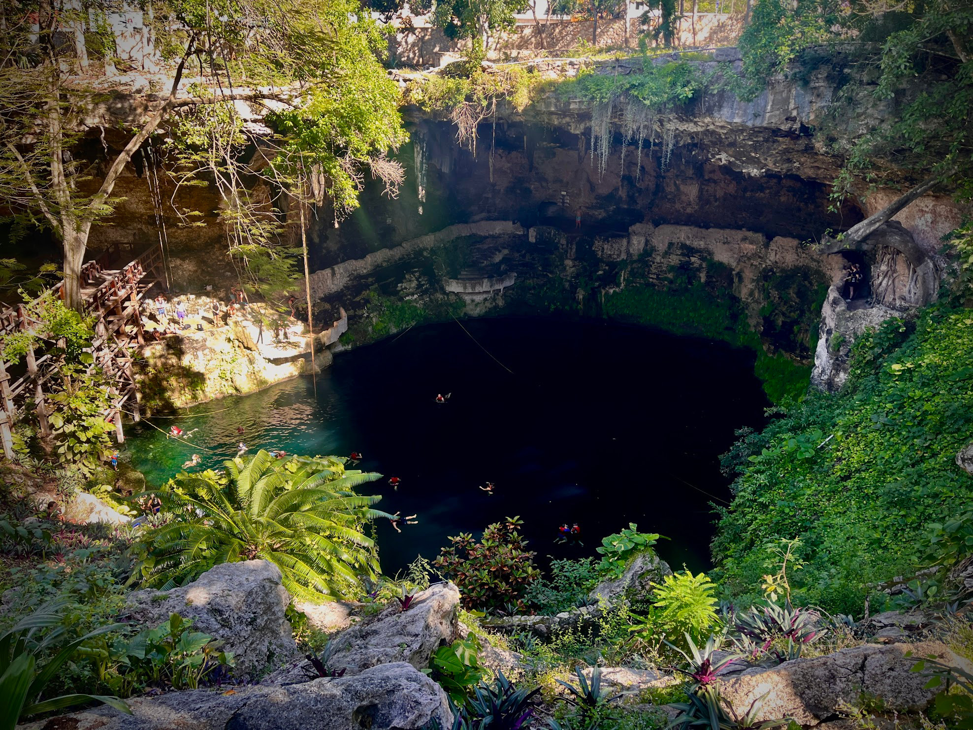 vallavolid cenote swimming