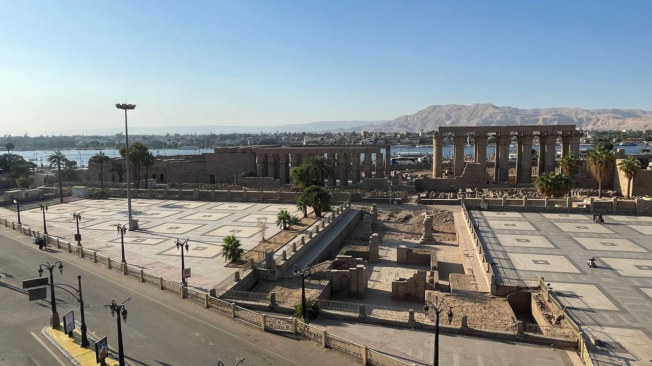 luxor temple at day