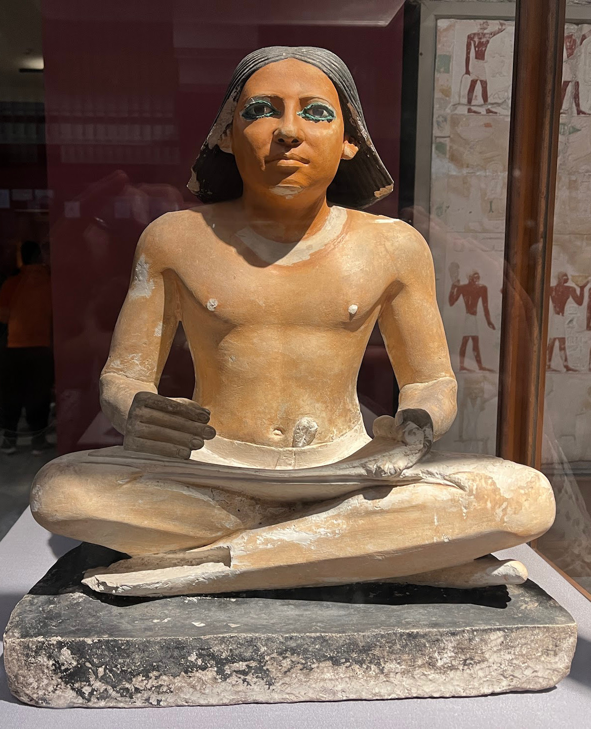 cairo egyptian museum scribe