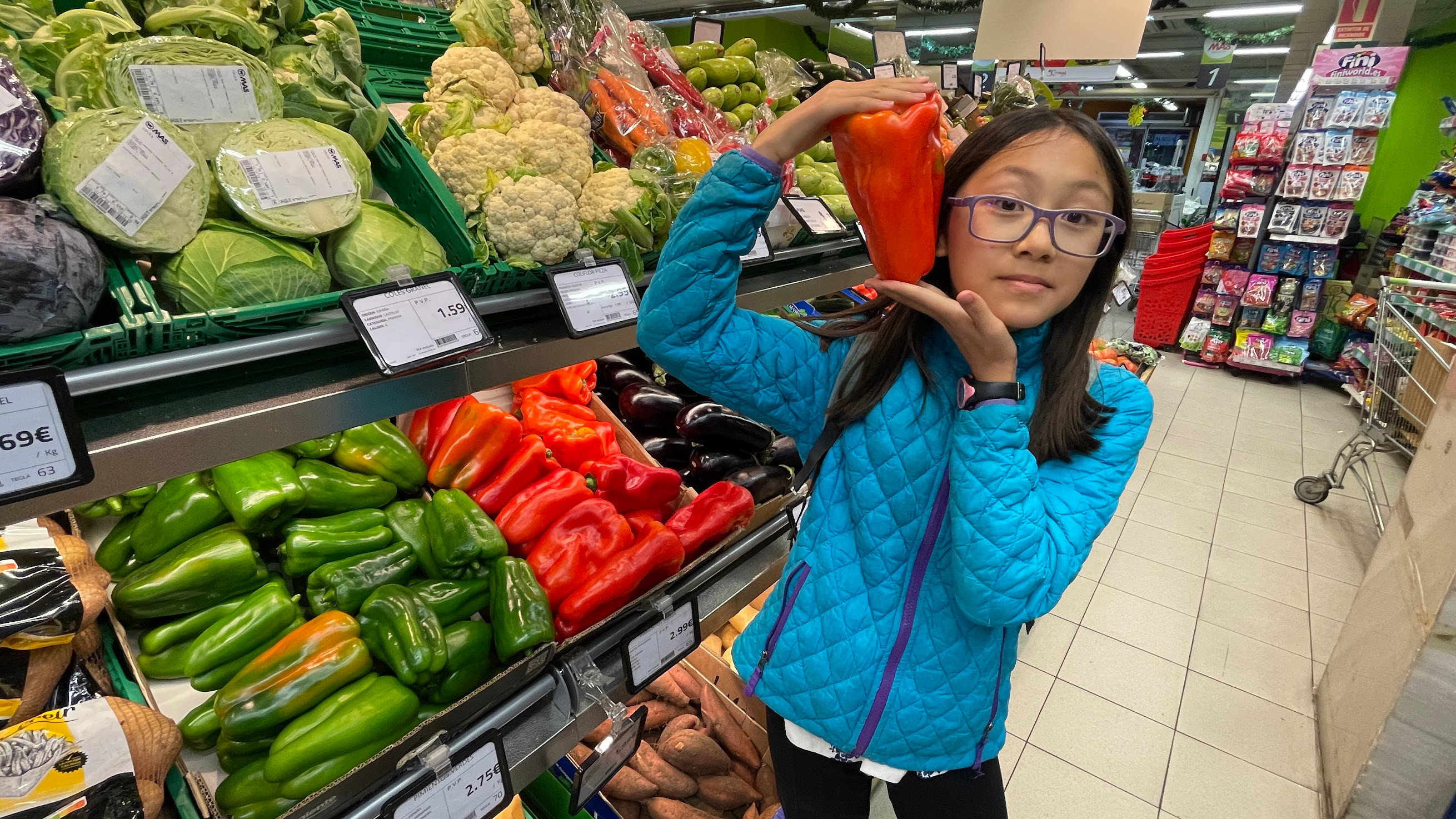 seville supermarket red pepper