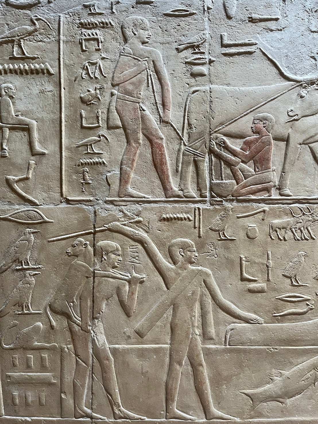 king teti mural facist relief