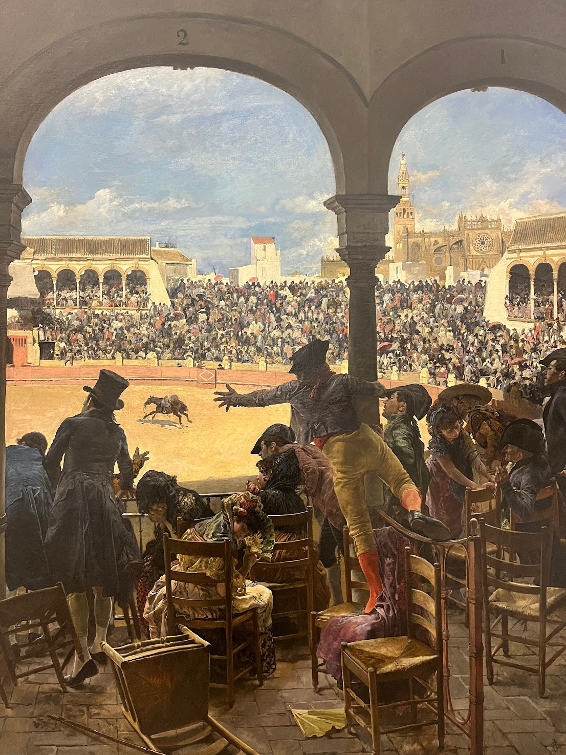 sevilla bullfight painting