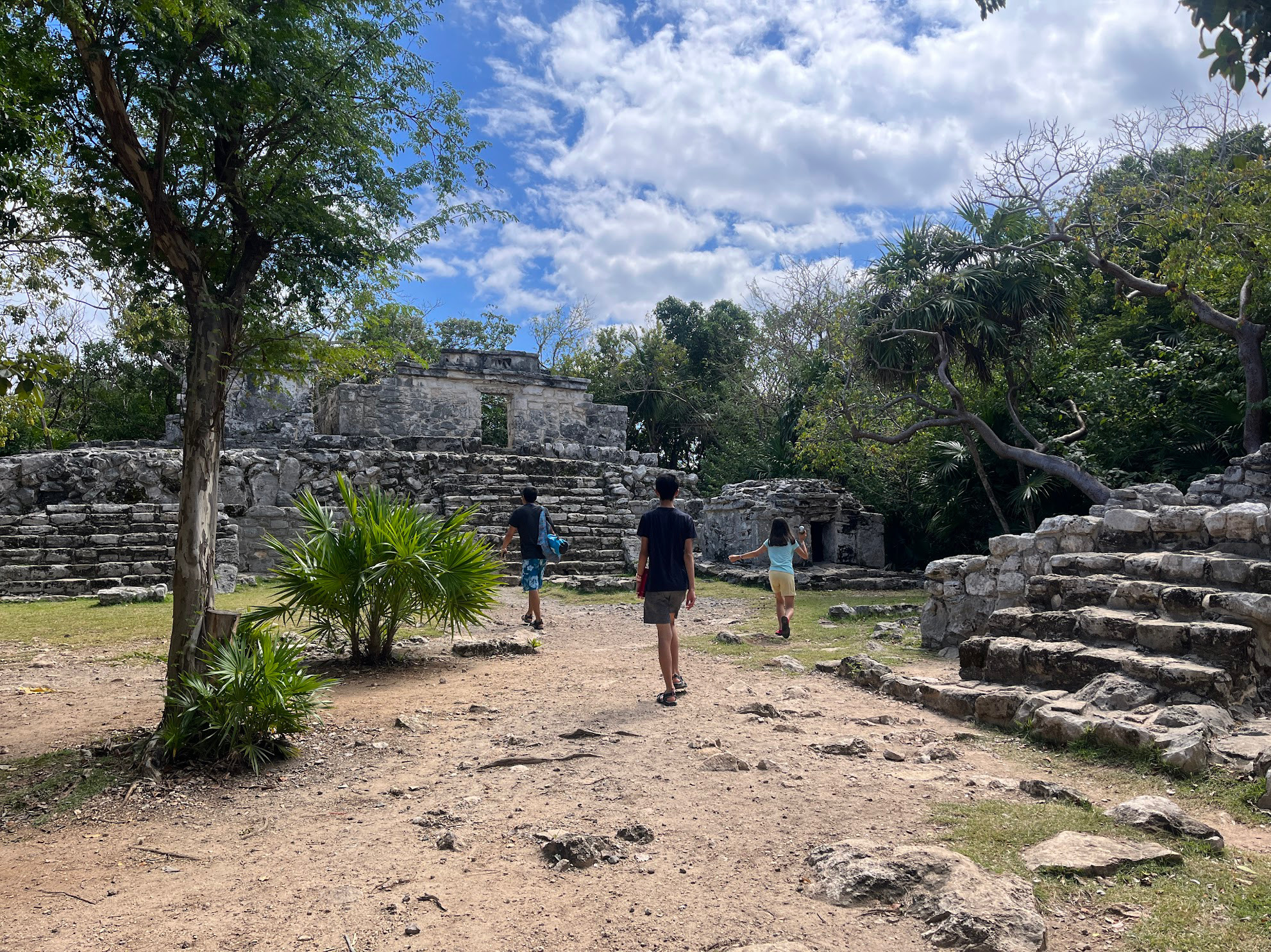 xcaret mayan ruin