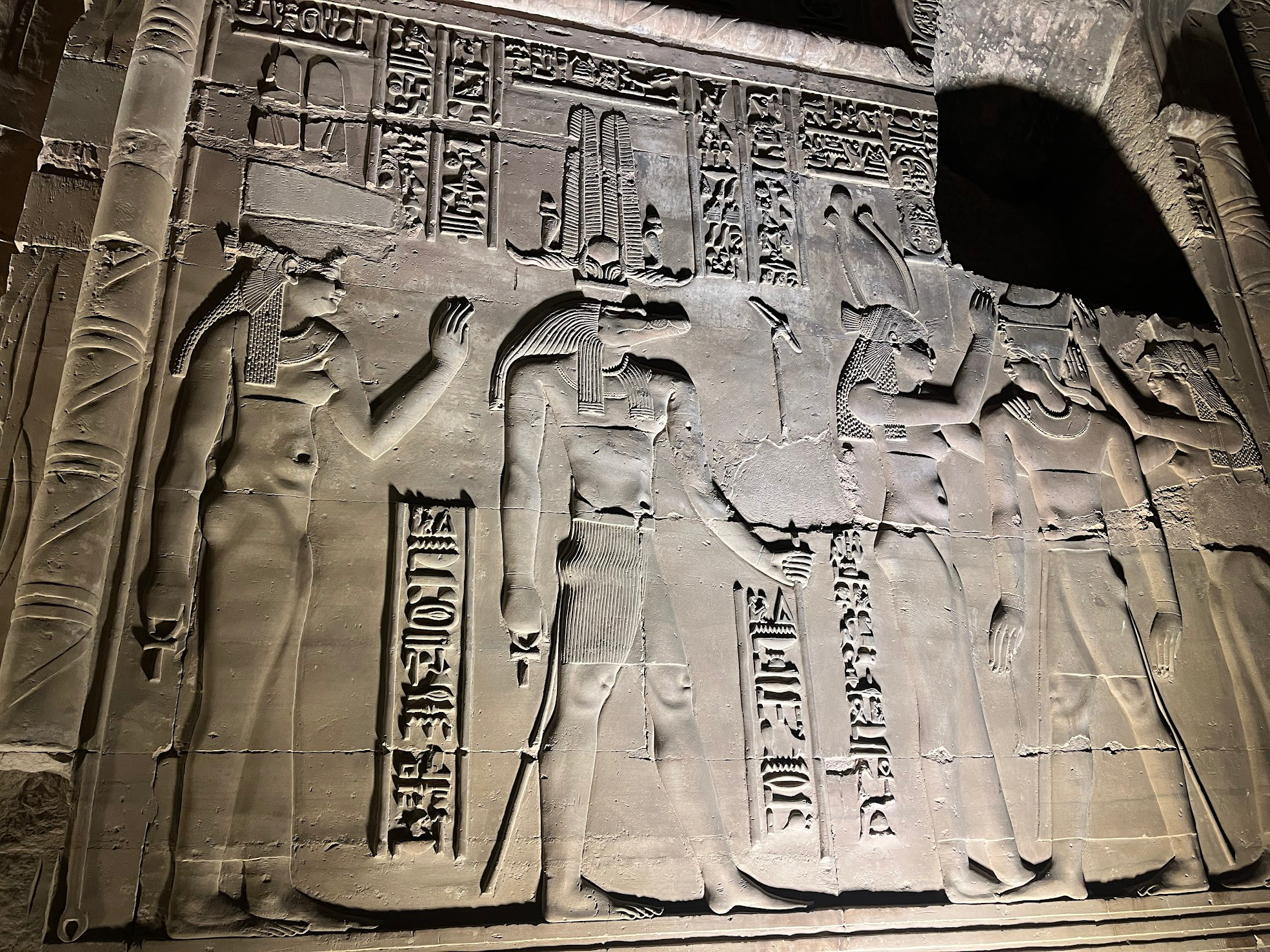 kom ombo sobek relief