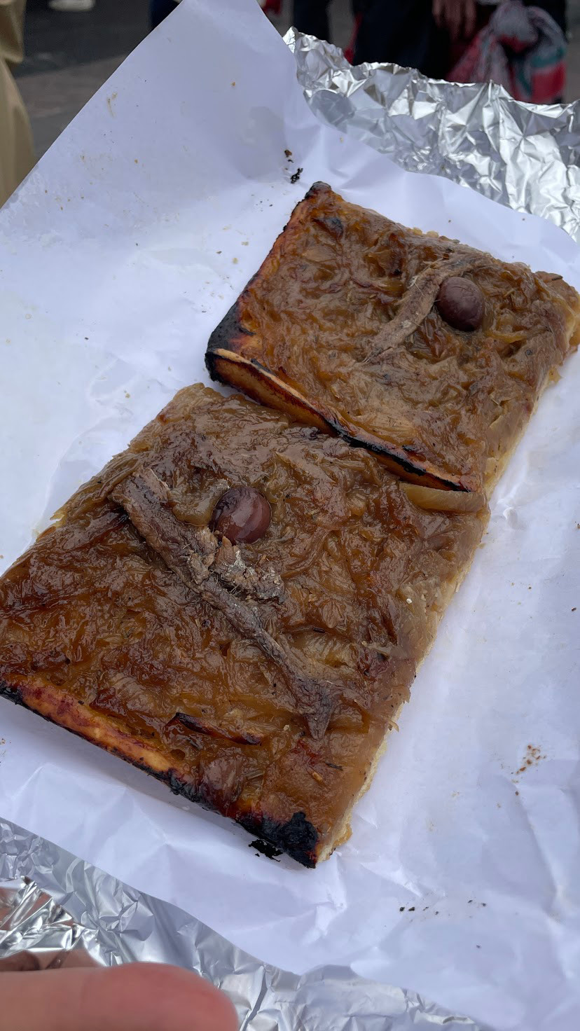 nice market pissaladiere