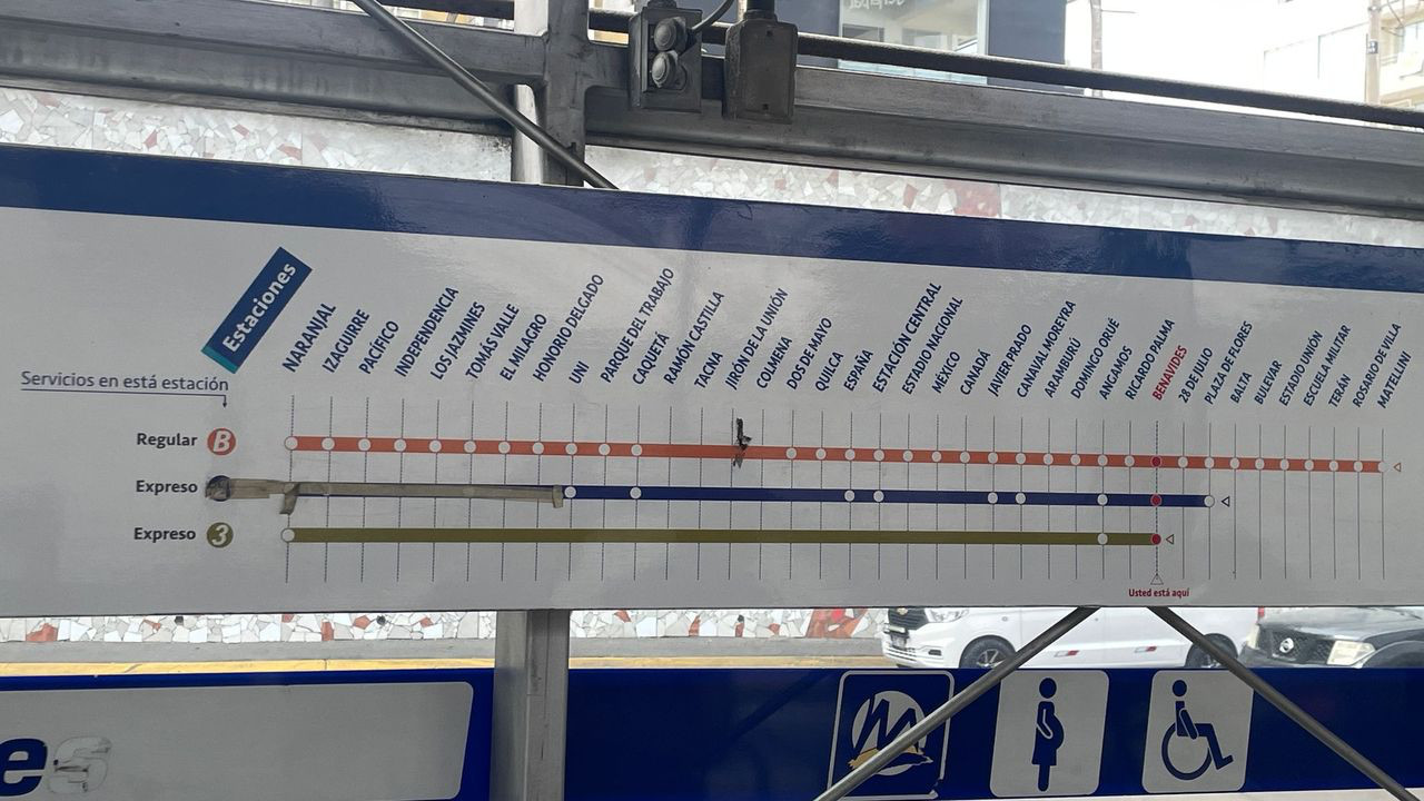 Lima underground bus