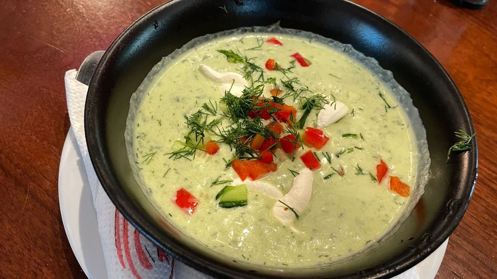 sofia cold cucumber soup