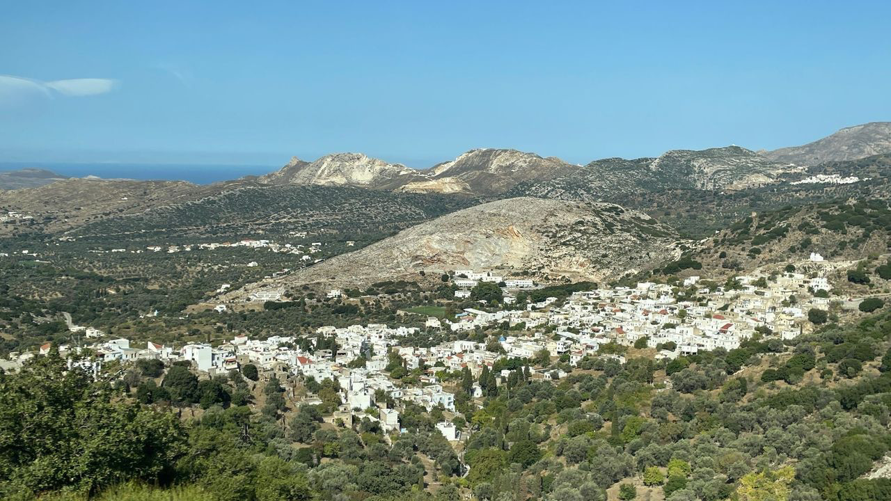naxos pueblo view