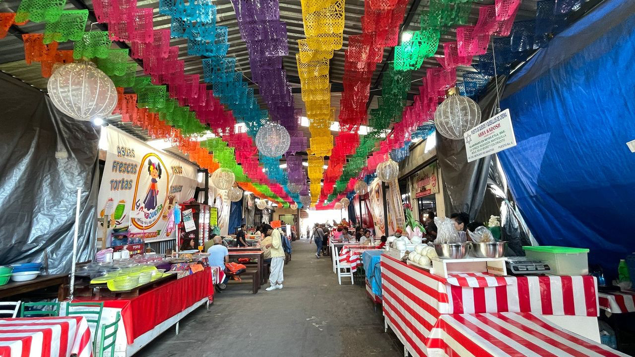 oaxaca market flag