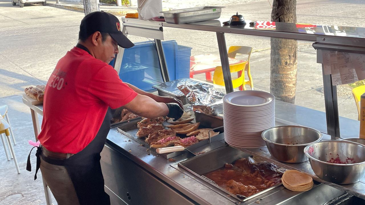 cancun breakfast torta