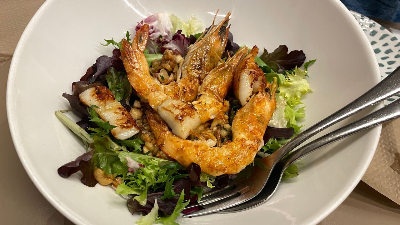 malaga seafood salad