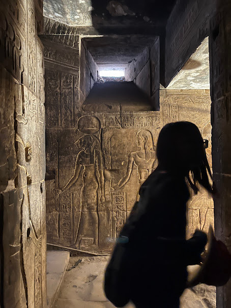 edfu temple stair up