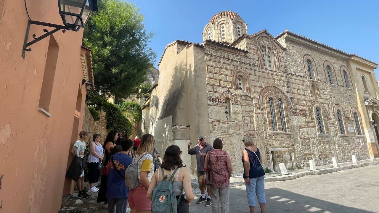 athens walking tour