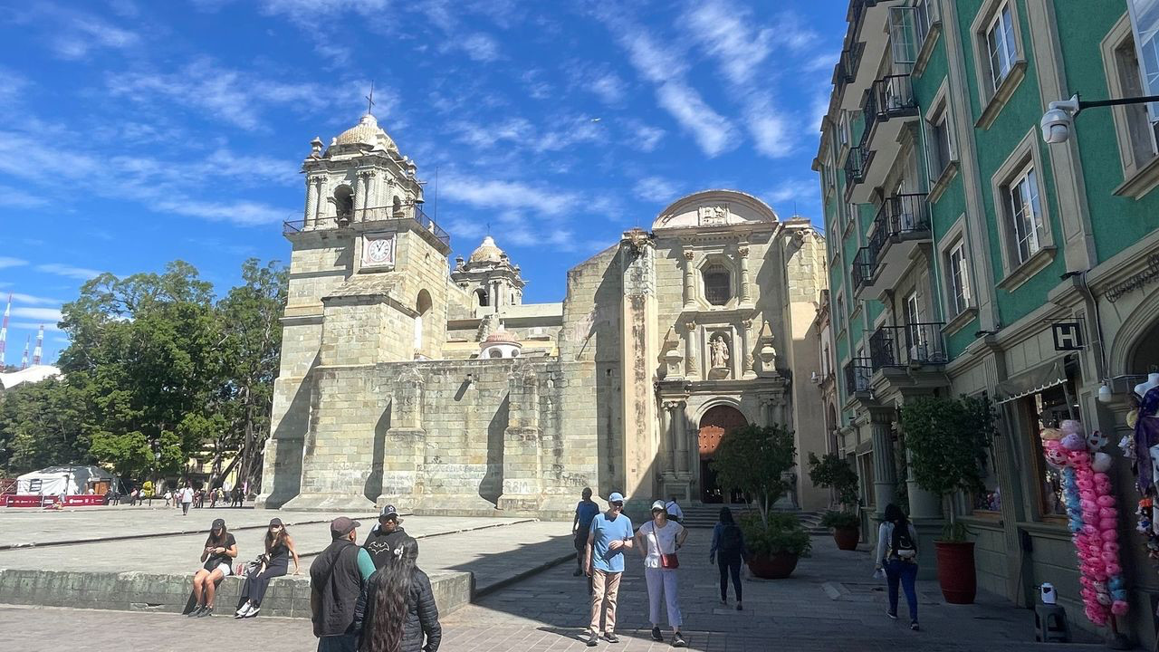 oaxaca center cathedral
