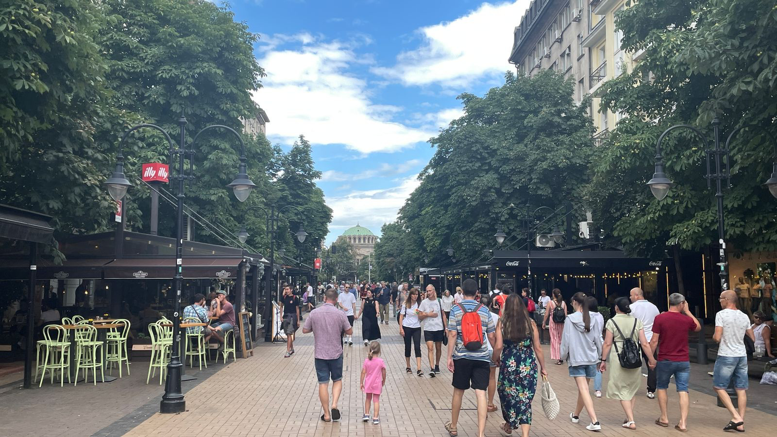 sofia shopping street