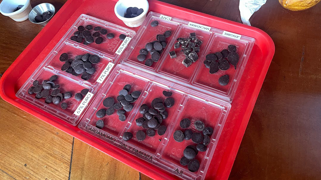 mindo chocolate tasting