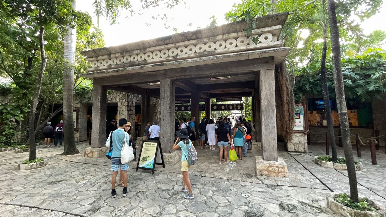 xcaret entrance