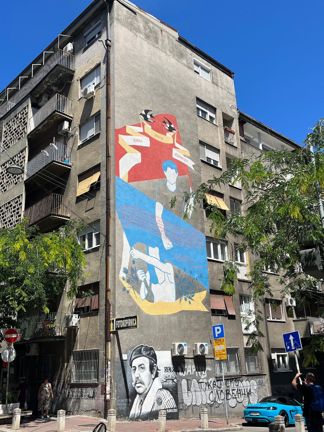 belgrade mural