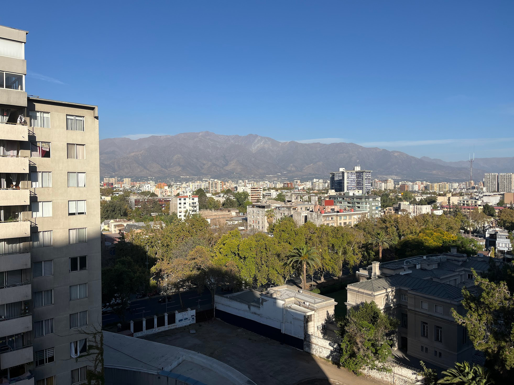 santiago apartment view