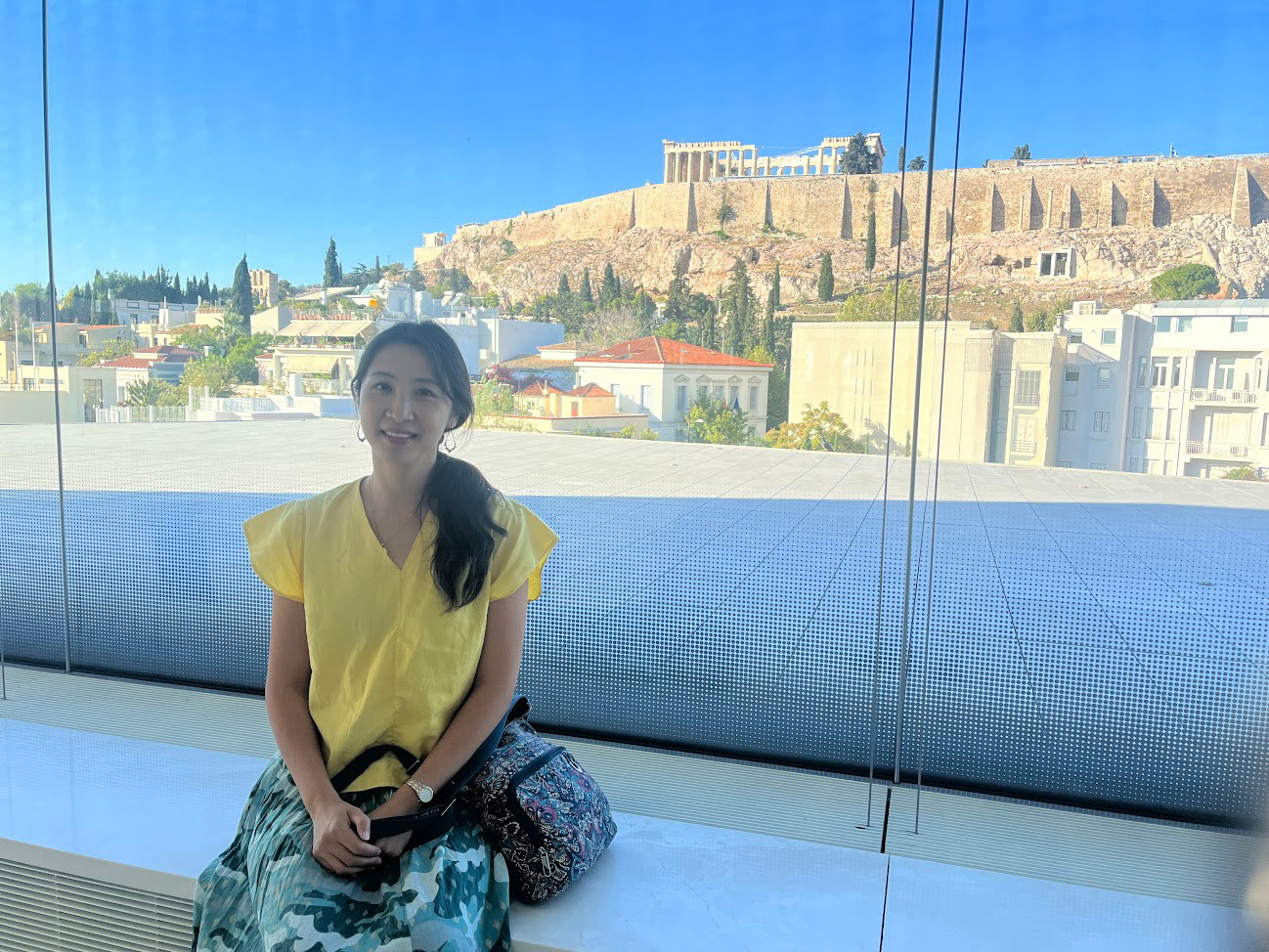 athens acropolis museum view