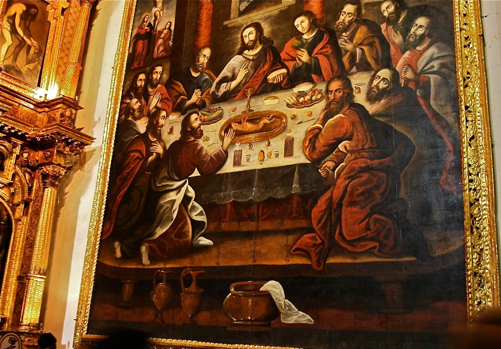 cusco cathedral last supper